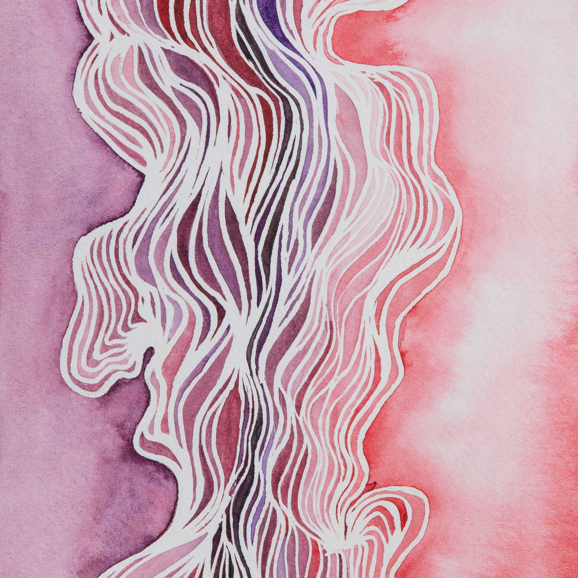 Ondulations rosées